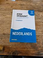Even Spieken - Examenhulp Nederlands, Boeken, Nederlands, Ophalen of Verzenden, Zo goed als nieuw