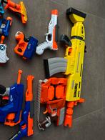 Nerf pistolen en geweren, Kinderen en Baby's, Speelgoed | Buiten | Actiespeelgoed, Ophalen of Verzenden, Zo goed als nieuw