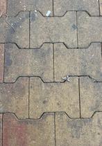 gebruikte h-profiel klinkers bont genuanceerd, Tuin en Terras, Ophalen of Verzenden, Gebruikt, Beton, Klinkers