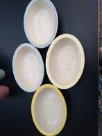 Pastel  schaaltjes van P. REGOUT Maastricht, Antiek en Kunst, Antiek | Servies los, Ophalen of Verzenden