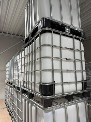 IBC 1000 liter - met kraantje - Op = Op beschikbaar voor biedingen