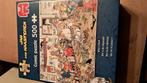 Jan van haasteren puzzel  wie is de volgende, Ophalen of Verzenden, 500 t/m 1500 stukjes, Zo goed als nieuw, Legpuzzel