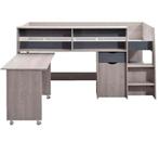 Halfhoog stapelbed, 90 cm, Eenpersoons, Ophalen of Verzenden, Zo goed als nieuw