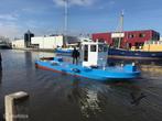 Varend werkscheepje/ ponton / multicat / duwbootje met DAF