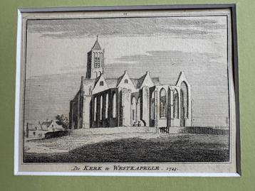 Spilman 1745 / De kerk van Westkapelle (1743) beschikbaar voor biedingen