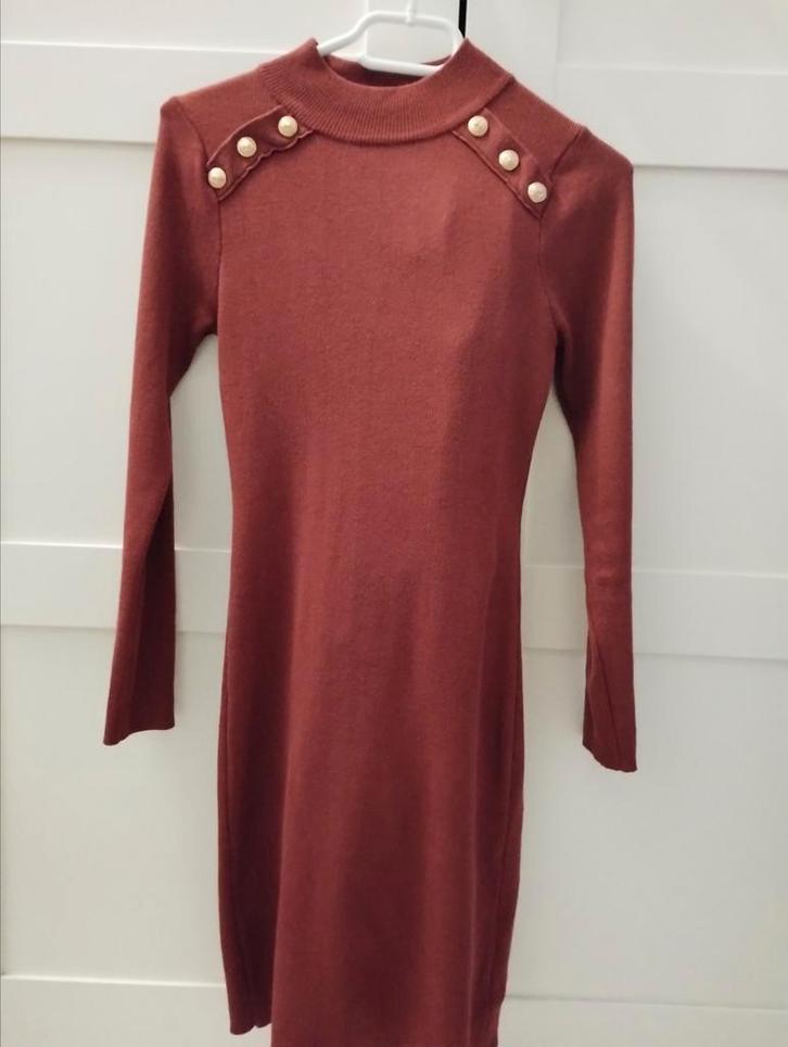 Terra jurk Kaylla maat 36/S, Kleding | Dames, Jurken, Zo goed als nieuw, Maat 36 (S), Boven de knie, Ophalen of Verzenden