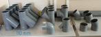 PVC hulpstukken 110 mm (20 stuks), Ophalen, Afvoer, Pvc, Nieuw