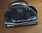 Dunlop leren retro sporttas, Ophalen, Zo goed als nieuw, Zwart