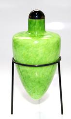 Finse Amfora Gemêleerde Glas M. Salo Nuutaïarvi, Antiek en Kunst, Antiek | Glas en Kristal, Verzenden