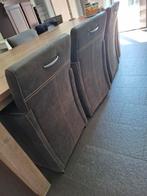 Eettafel 2.5x 1 mtr  en 6 stoelen, Ophalen, Gebruikt, 6 tot 8 stoelen