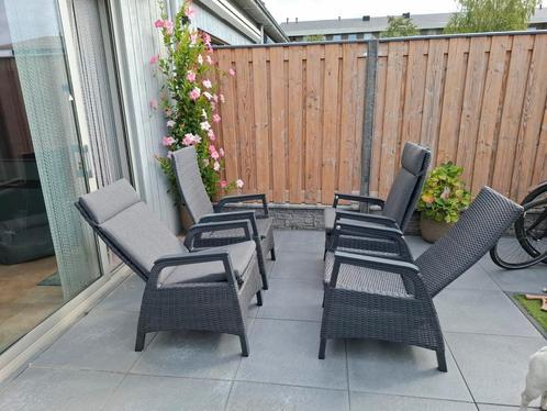 4 x trestino tuinstoelen, Tuin en Terras, Tuinsets en Loungesets, Zo goed als nieuw, Ophalen