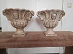 Aparte brocante vintage stenen betonlook vazen, Tuin en Terras, Tuinvazen, Ophalen, Zo goed als nieuw