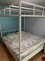 Hemelbed, Huis en Inrichting, Slaapkamer | Bedden, Ophalen, Zo goed als nieuw, Twijfelaar, 180 cm