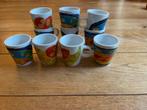 Handgeschilderde koffie/cappuccino mokken, Ophalen, Zo goed als nieuw, Overige stijlen, Kop(pen) en/of Schotel(s)