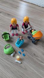 Playmobil, zwangere moeder, meisje op scooter en prinses, Ophalen of Verzenden, Zo goed als nieuw