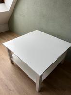 Gratis witte salontafel 80x80, Huis en Inrichting, Ophalen, Gebruikt, 50 tot 100 cm, Vierkant