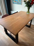 Eiken eettafel 150x90, Huis en Inrichting, Tafels | Eettafels, Ophalen, Gebruikt, Eikenhout, 50 tot 100 cm