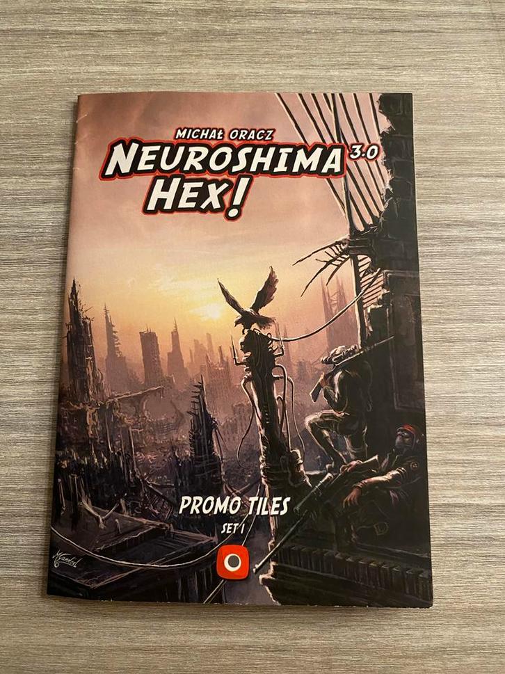 Neuroshima Hex 3.0 Promo Tegels Set 1, Hobby en Vrije tijd, Gezelschapsspellen | Bordspellen, Zo goed als nieuw, Ophalen of Verzenden