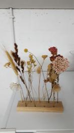 droogbloemen + houder, Ophalen of Verzenden, Zo goed als nieuw