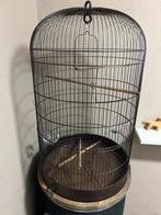 Stoere Zolux retro vogelkooi Marthe bruin, Dieren en Toebehoren, Vogels | Hokken en Kooien, Ophalen, Zo goed als nieuw, Metaal