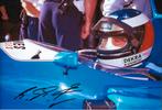 Michael Schumacher gesigneerde foto met coa., Verzamelen, Automerken, Motoren en Formule 1, Ophalen of Verzenden, Formule 1, Zo goed als nieuw