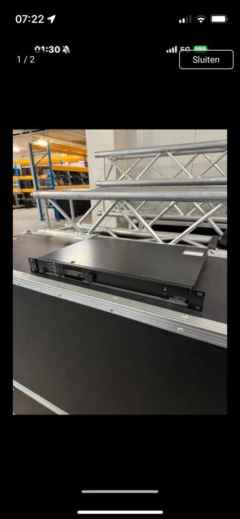 Audac XMP44 Mediaspeler met 2 MMP40 modules, Muziek en Instrumenten, Soundmodules, Zo goed als nieuw, Overige merken, Ophalen of Verzenden