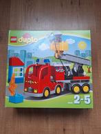 Lego duplo brandweer auto., Ophalen of Verzenden, Zo goed als nieuw, Duplo