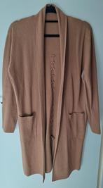 Lang Bruin Vest, Ophalen of Verzenden, Zo goed als nieuw, Maat 42/44 (L), Bruin