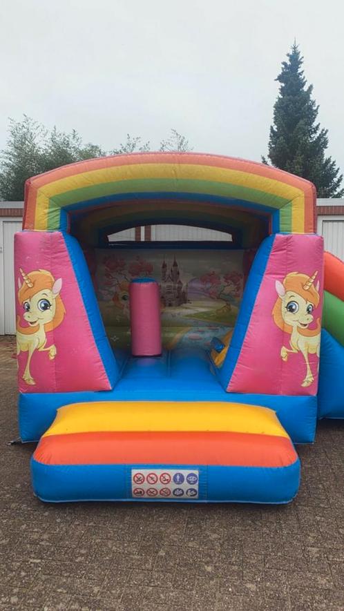 Unicorn springkussen, Hobby en Vrije tijd, Feestartikelen | Verhuur, Nieuw, Verjaardag, Ophalen