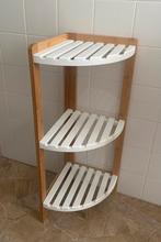 Badkamer hoekkastje/Badkamer meubel/ Plantentafel, Ophalen, Minder dan 50 cm, Overige typen, Zo goed als nieuw