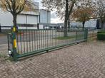 schuifpoort voor oprit, Tuin en Terras, Tuinhekken en Hekwerk, Ophalen, Gebruikt, IJzer, Spijlenhekwerk