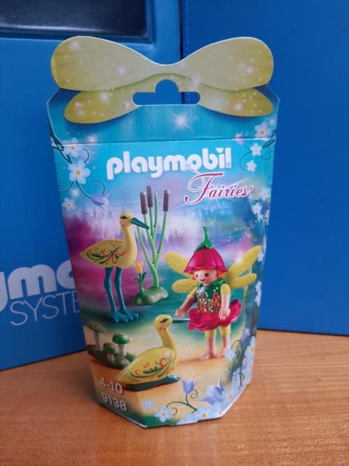 sprookjes elfjes 9138 Elfje met ooievaars paddenstoel NIEUW, Kinderen en Baby's, Speelgoed | Playmobil, Nieuw, Complete set, Ophalen of Verzenden