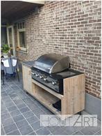 Buitenkeuken Boretti met steigerhout enkel! NIEUW!, Tuin en Terras, Buitenkeukens, Houtskool, Vrijstaand, Info@hout-art.nl, Nieuw