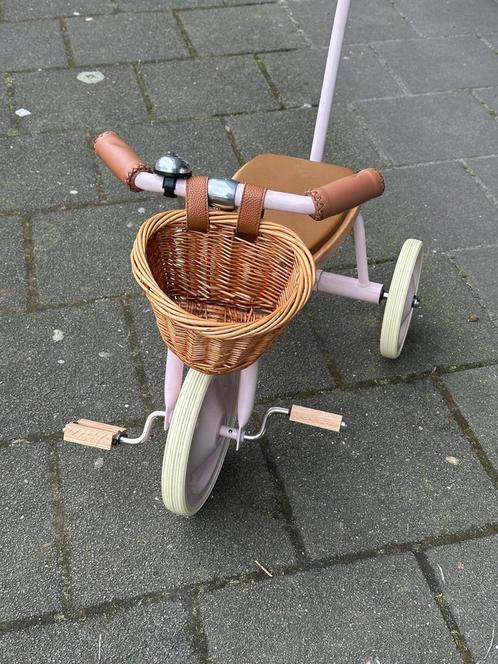 Driewieler banwood roze, Fietsen en Brommers, Fietsen | Driewielers, Zo goed als nieuw, Ophalen