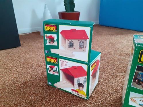 Brio houten treinbaan, Kinderen en Baby's, Speelgoed | Houten speelgoed, Zo goed als nieuw, Overige typen, Ophalen of Verzenden