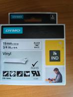 5 stuks DYMO 19mm RHINO Coloured Vinyl, Computers en Software, Labelprinters, Ophalen of Verzenden, Nieuw, DYMO