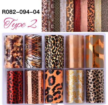 Nail Art Folies Set - 10 Stuks beschikbaar voor biedingen