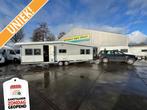 Hobby Landhaus 750 UMF met 4 seizoenen voortent, Caravans en Kamperen, Schokbreker, Rondzit, Hobby, 7 tot 8 meter