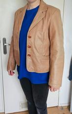 mooie leren jas, Ophalen of Verzenden, Zo goed als nieuw, Maat 38/40 (M), Bruin