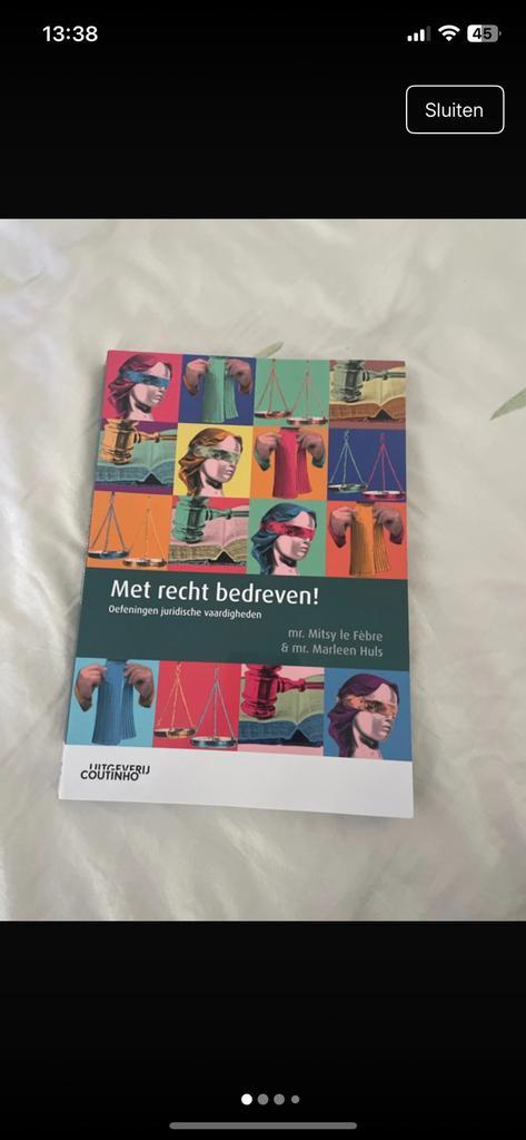 Mitsy le Fèbre - Met recht bedreven!, Boeken, Wetenschap, Zo goed als nieuw, Sociale wetenschap, Ophalen of Verzenden