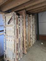 Partij houten Pallets ( gratis af te halen ), Doe-het-zelf en Verbouw, Hout en Planken, Ophalen, Gebruikt, 25 tot 50 mm, 200 tot 250 cm