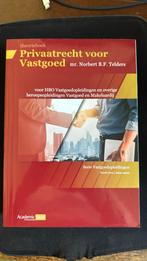 N.B.F. Telders - Privaatrecht voor Vastgoed, N.B.F. Telders, Ophalen of Verzenden, Zo goed als nieuw, Nederlands