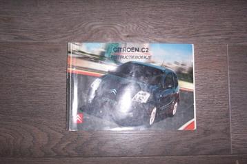 Gebruikershandleiding CITROEN C2   2003/2010  beschikbaar voor biedingen
