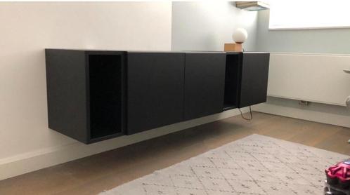 Ikea Metod kast • 160 cm • zwart, Huis en Inrichting, Kasten | Televisiemeubels, Gebruikt, Minder dan 100 cm, 150 tot 200 cm, 25 tot 50 cm