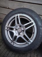 All season banden met l.m. velgen 185/60 R15. Merk FULDA, Ophalen, Gebruikt, 15 inch, Banden en Velgen