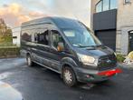 Ford Transit 350 2.0 TDCI L4H3 DC Trend (bj 2017), Zwart, 4 cilinders, 14 km/l, Bedrijf