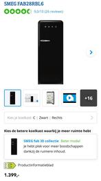 Smeg FAB28RBL6 Koelkast - Nieuw in doos, 200 liter of meer, Nieuw, Ophalen of Verzenden, Energieklasse A of zuiniger