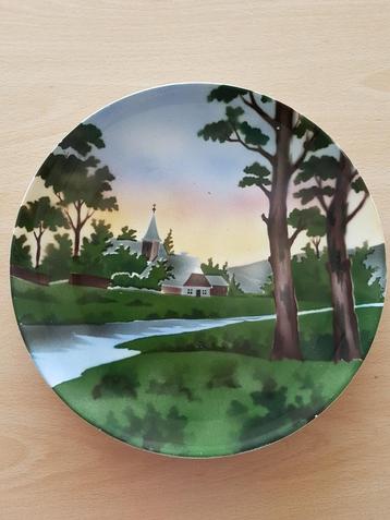 mooi antiek wandbord zgan beschikbaar voor biedingen