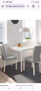 Ikea uitschuifbare eettafel Vangsta 80-120x70, Huis en Inrichting, Tafels | Eettafels, Rechthoekig, Zo goed als nieuw, Ophalen