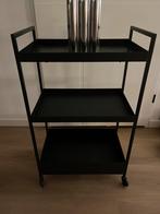 Ikea Nissafors Roltafel - Goede Conditie, Ophalen, Zo goed als nieuw, Zwart